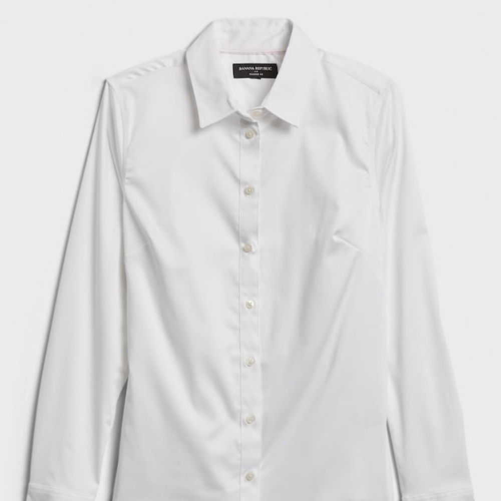 Banana Republic No Iron Tailored Button Down